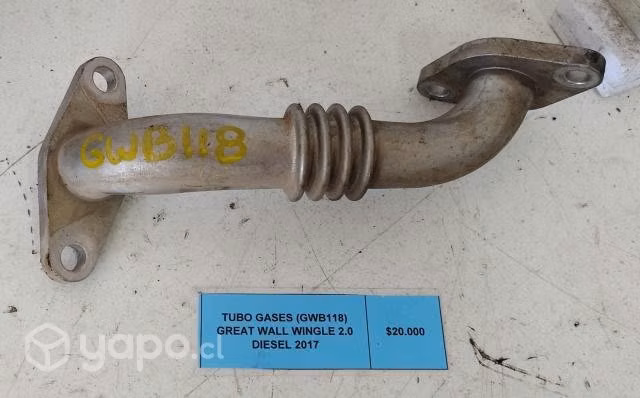 Tubo Gases (GWB118) Great Wall Wingle 2.0 Diesel 2