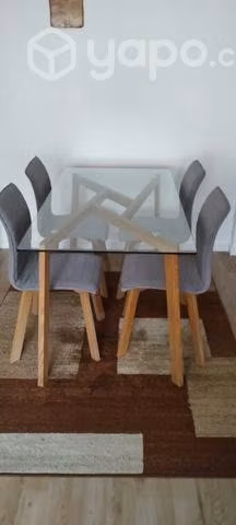 Comedor 4 sillas