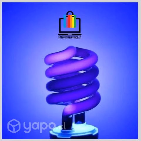Luz Violeta Espiral Larga Vida