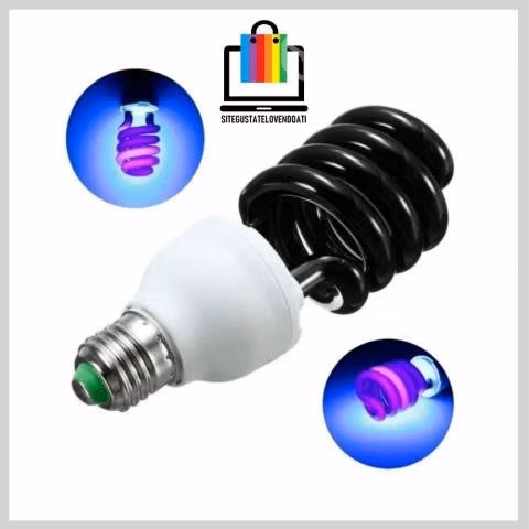 Luz Violeta Espiral Larga Vida