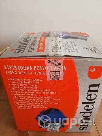 Aspiradora nueva polvo y agua