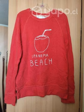 Poleron rojo Ipanema h&m