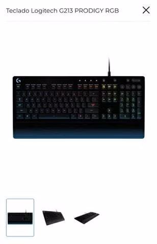 Teclado gamer