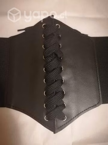 Corset cinturon faja ecocuero