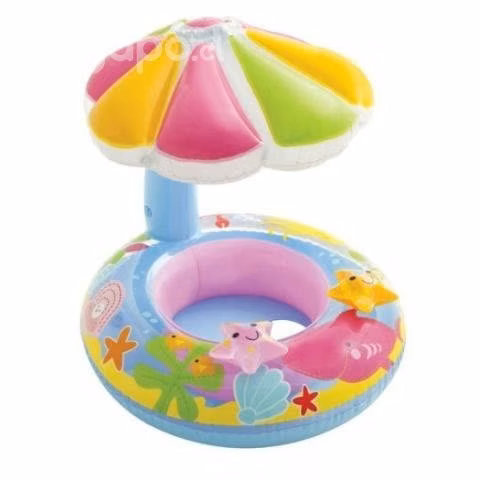 Flotador Inflable Sombrilla Piscina Niños
