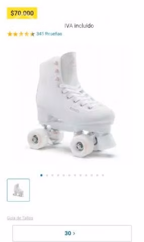 Patines impecables n 30
