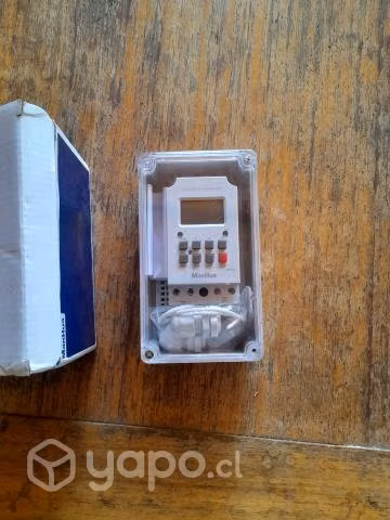Temporizador digital impermeable 30A