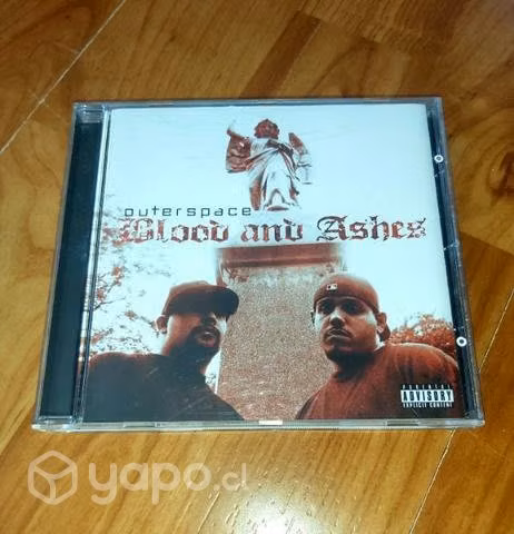CD Rap Hip Hop Outerspace-Blood and ashes