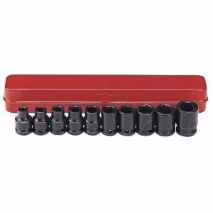 Jgo. dados impacto 1/2 de 11 a 24 mm. (4109) - for