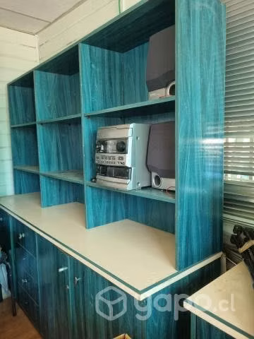 Estantería de madera para oficina