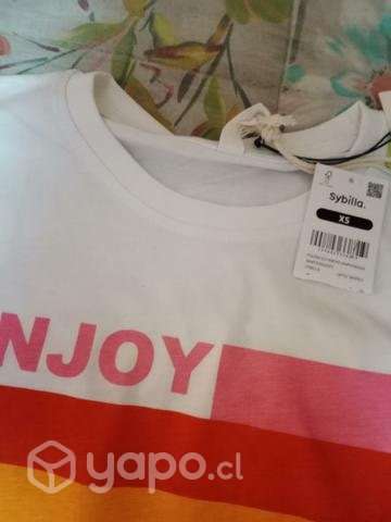 Polera blanca - Imagen 3