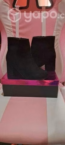 Hermosos botines gamuza NUEVOS - Imagen 4