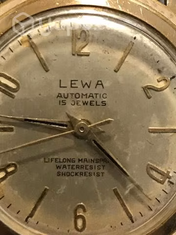 Antiguo Reloj Lewa Automático Raro