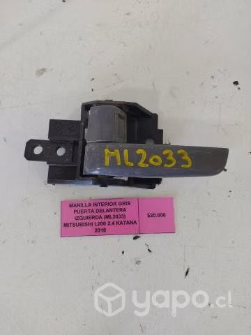 Manilla Interior Gris Puerta Delant Izq (ML2033)