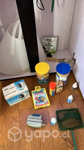 Acuario Curvo con Mueble 140 litro