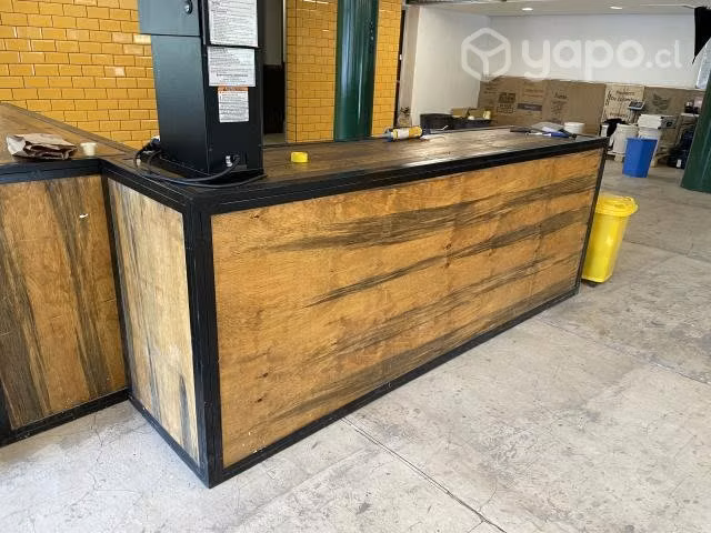 Mueble fierro  madera