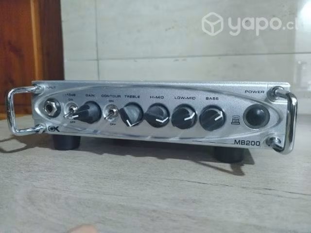 Amplificador y gabinete de bajo GK MB 200