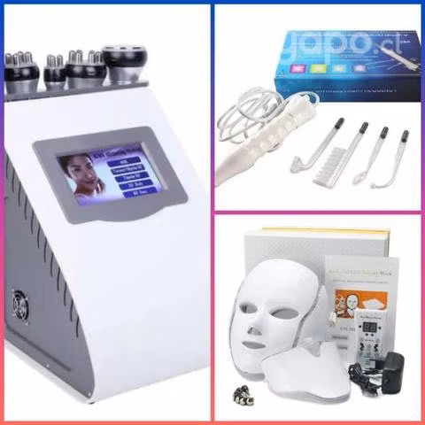 Máquina de masajes máscara de luz y alta frecuenci
