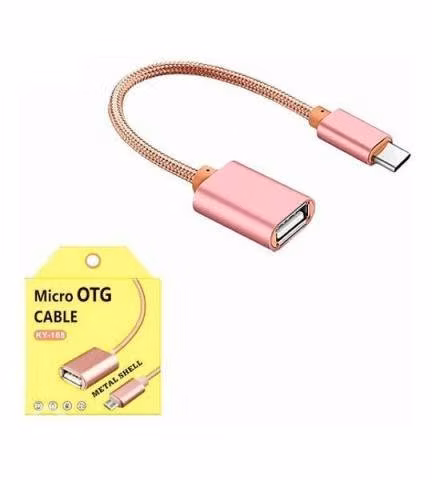 Cable Otg Tipo C De Metal Para Pendrive Mouse Tecl - Imagen 4