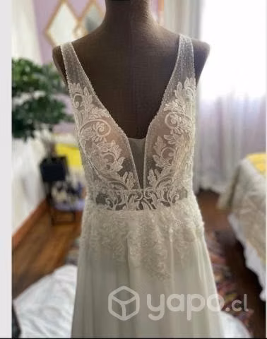 Hermoso vestido de novia
