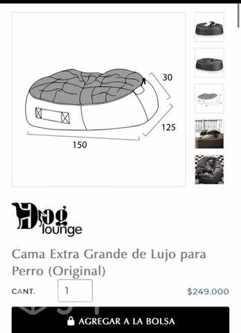 Cama perro ambient lounge - Imagen 2