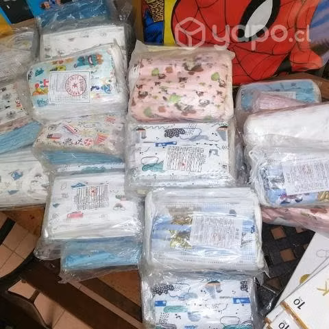Lote 249 articulos mascarillas y otros