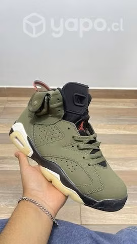 Jordan 6 por travis scott