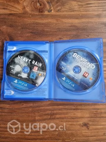 Heavy rain + Beyond dos almas collection ps4