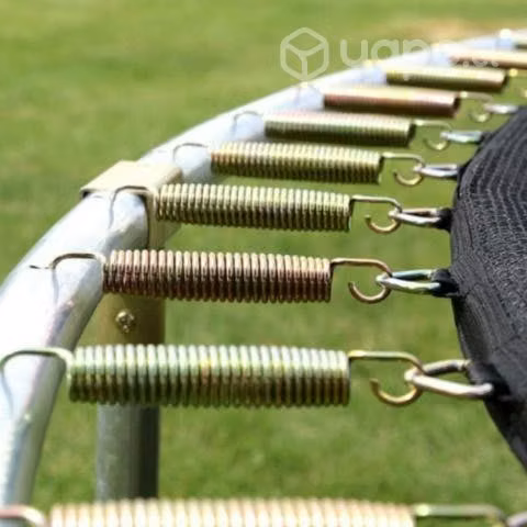 Fierro de circunferencia cama elástica