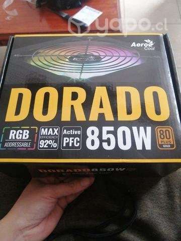 Fuente de poder Dorado 850w No modular - Imagen 2