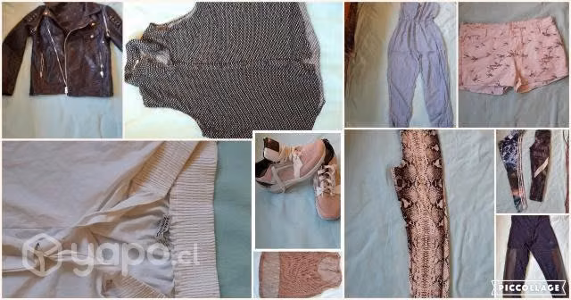 Variedad en vestuario y zapatillas