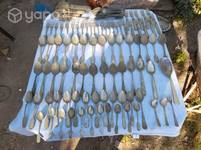 Cucharas y tenedores de plaque - Imagen 3