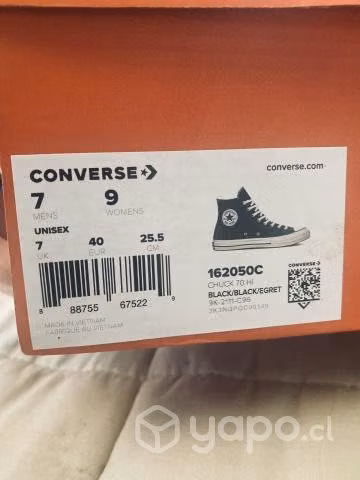 Zapatillas Converse Negras