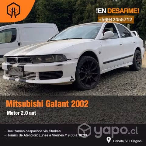 Fusilera mitsubishi galant 2002