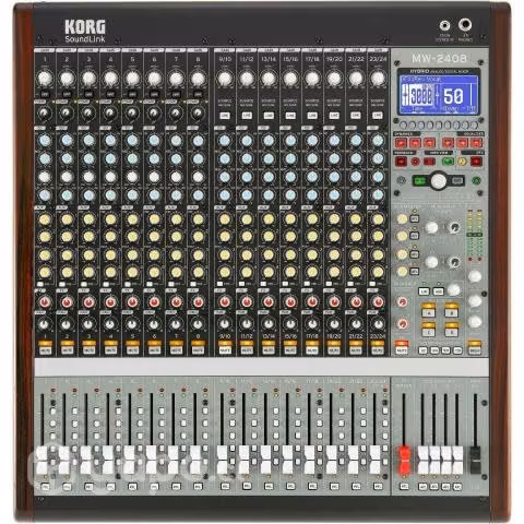 Mezclador mixer hibrido korg mw2408