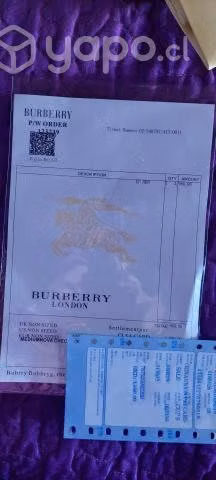 Bufanda Burberry