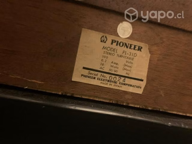 Pioneer PL 31D + accesorios - Imagen 3