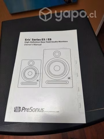 Monitores de estudio Presonus Eris E8