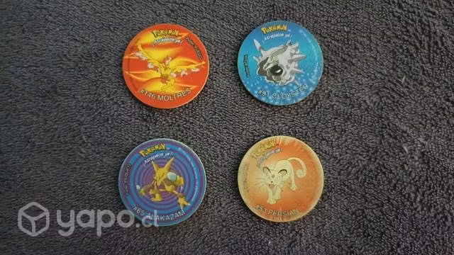 Pokémon Tazos 2 Evercrisp (originales)