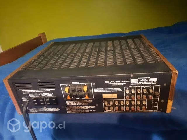 Potente amplificador impecables cero detalles