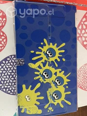 Protector nintendo switch oled Splatoon 3