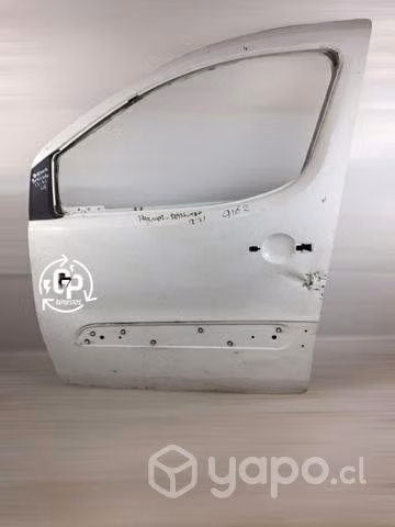 Peugeot Partner 2012 2019 puerta Delantera LH