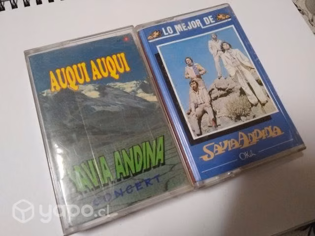 Mt176: pack tapes savia andina