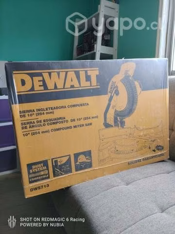 Ingleteadora 10" DeWalt Modelo DWS 713