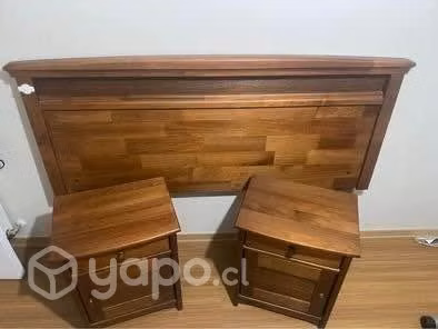 Respaldo de 2 plazas más 2 veladores - Imagen 3