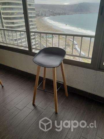 Silla estilo moderno patas larga - Imagen 2