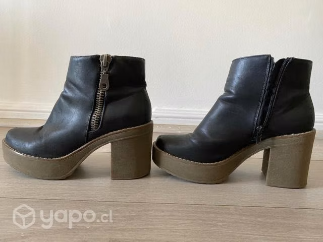 Zapatos Negros Taco Cmoran - Imagen 5