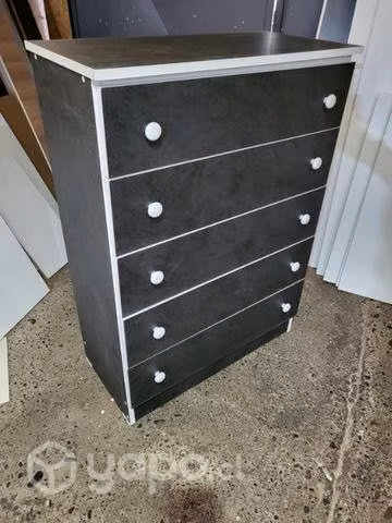 Comoda negra nueva