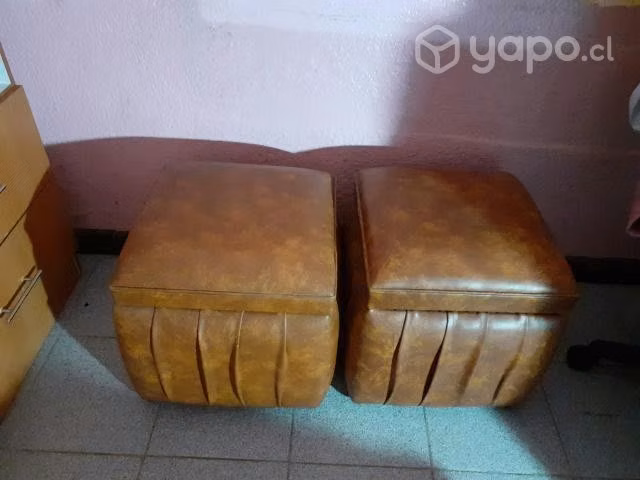 Sillon puff cuadrados para sentarse