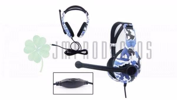 Audifonos Gamer Camuflado Ps4 Xbox Pc Celular